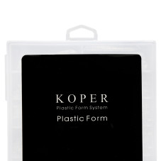 Reusable upper molds marked KOPER, arched almond, 120 pcs