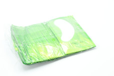 Гелеві патчі під очі для нарощування вій. салатові,  50 шт/уп