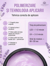Gel pentru modelarea unghiilor 50 g, Color Builder Gel 04 - Lavender