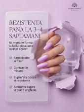 Gel pentru modelarea unghiilor 50 g, Color Builder Gel 04 - Lavender