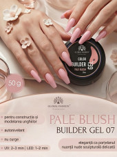 Gel pentru modelarea unghiilor 50 g, Color Builder Gel 07- Pale blush