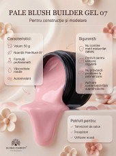 Gel pentru modelarea unghiilor 50 g, Color Builder Gel 07- Pale blush