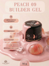 Gel pentru modelarea unghiilor 50 g, Color Builder Gel 09- Peach