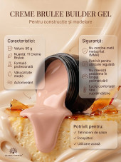 Gel pentru modelarea unghiilor 50 g, Color Builder Gel 11- Creme brulee