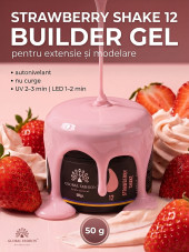 Gel pentru modelarea unghiilor 50 g, Color Builder Gel 12- Strawberry shake
