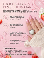 Gel pentru modelarea unghiilor 50 g, Color Builder Gel 12- Strawberry shake