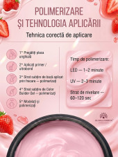 Gel pentru modelarea unghiilor 50 g, Color Builder Gel 12- Strawberry shake