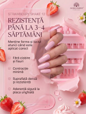 Gel pentru modelarea unghiilor 50 g, Color Builder Gel 12- Strawberry shake