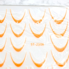 Autocolante slider-design french ombre ST-2306 orange