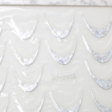 Slider design French ombre stickers ST-2306 silver-chameleon