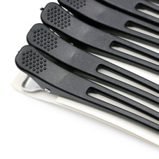 Ducks for hair Pro master, 6 pcs, black
