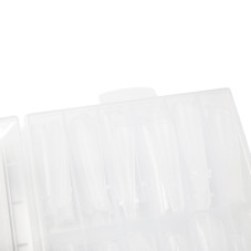 Top molds plastic 120 pcs, arched almond, snake print
