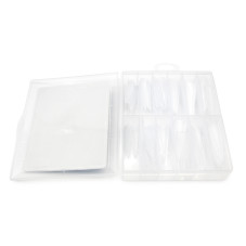 Tipsuri reutilizabile pentru realizarea extensiilor de unghii set 120 buc, stilet, imprimeu șarpe