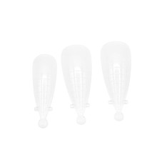 Tipsuri reutilizabile pentru realizarea extensiilor de unghii set 120 buc, migdale, imprimeu șarpe