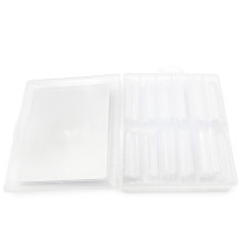 Top molds plastic 120 pcs, medium square, snake print