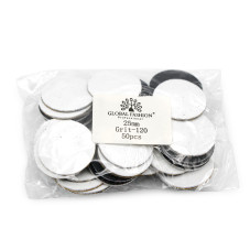 Replaceable sticky files for pedicure discs, 25 mm, #120, 50 pcs