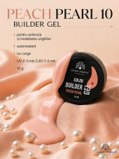 Gel pentru modelarea unghiilor 15 g, Color Builder Gel, 10- Peach pearl
