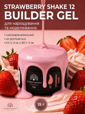 Gel for modeling nails 15 gr, Color Builder Gel 12- Strawberry shake