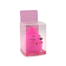 Cream Base Sponge, Powder Puff, dark pink
