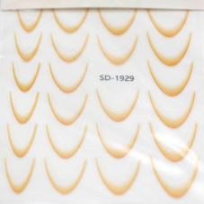 Slider Design French Ombre Slider Stickers #1929