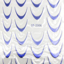 Autocolante slider-design french ombre ST-2306 violet