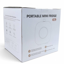 Мини-холодильник Mini Fridge  M1 для хранения косметики, средств ухода за кожей,  5 л, розовый