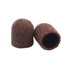 Caps abrasive for a pedicure, 13 mm, 80 grid, 1 PC.