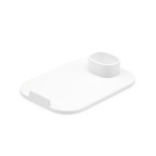 Lampă-lanternă pentru unghii pe un suport + ștampile din silicon 4pcs, lampă Uv/Led 1W