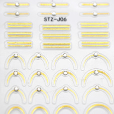 Nail sticker, flexible tape, STZ-J06