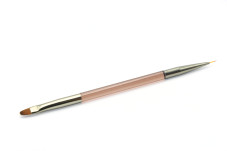Double-sided brush, Global Fashion (short 9 mm, oval 8 mm)