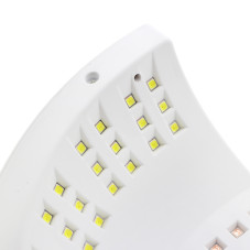 Лампа для ногтей Led/uv 368W Global Fashion, ZY-D14, white