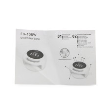 Лампа для ногтей Led/uv 108W с дисплеем, SUN F9