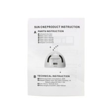 Лампа для маникюра led/ uv, SUN R1 48 W