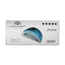 Лампа для ногтей Led/uv 368W Global Fashion, ZY-D14, white
