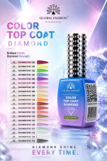 Топ цветной, Color Top Coat 12 мл, 01