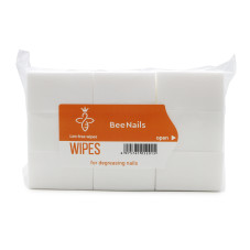 Безворсовые салфетки Bee Nails 1000 шт, белые
