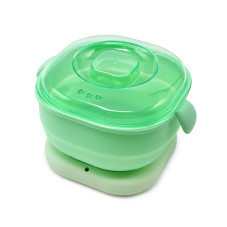 Wax Wax Warmer silicone, green color