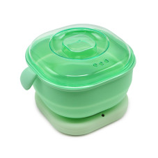 Wax Wax Warmer silicone, green color