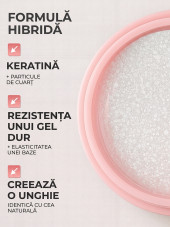 Gel pentru modelarea unghiilor 15 g, Keratin Builder Gel, K34