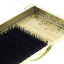 Eyelash extensions Global Fashion 8,10,12 mm CC 0.10