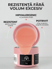 Gel pentru modelarea unghiilor 15 g, Keratin Builder Gel, K10
