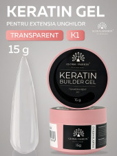 Gel pentru modelarea unghiilor 15 g, Keratin Builder Gel, K1