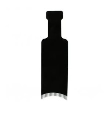 Планшет для мелирования, с зубцами K-22, черный цвет