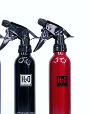 Парикмахерский распылитель для волос H2O металл, Красный