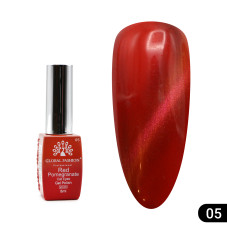 Гель лак кошачий глаз Red Pomegranate, 05