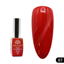 Гель лак кошачий глаз Red Pomegranate, 07