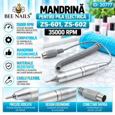 Mandrină pentru pila electrică ZS-601, ZS-602 35000 rpm, gri