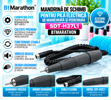 Mandrină de schimb pentru pilă electrică de manichiură și pedichiură, SDT-H37L1 btmarathon