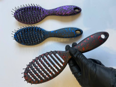 Wide boat-shaped brush, assorted colours