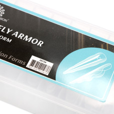 Tipsuri reutilizabile pentru extensia unghiilor, Global Fashion, „Butterfly Armor”, 120 buc., 15 mărimi